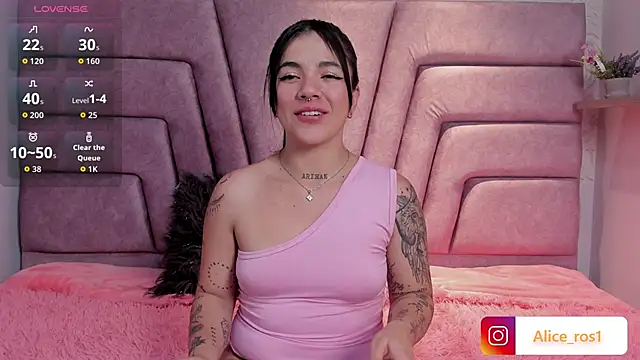 alice_rose5 Adlı Modelin Web Kamerası Şovu