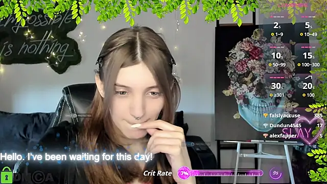 CherryBloom777 élő XXX-chatje
