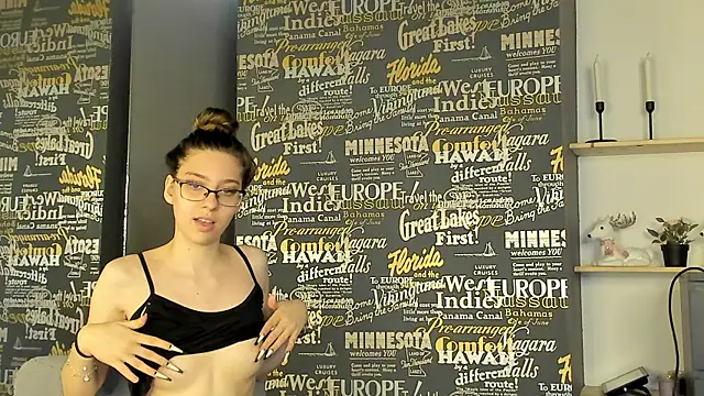 Show de RavennBliss na webcam