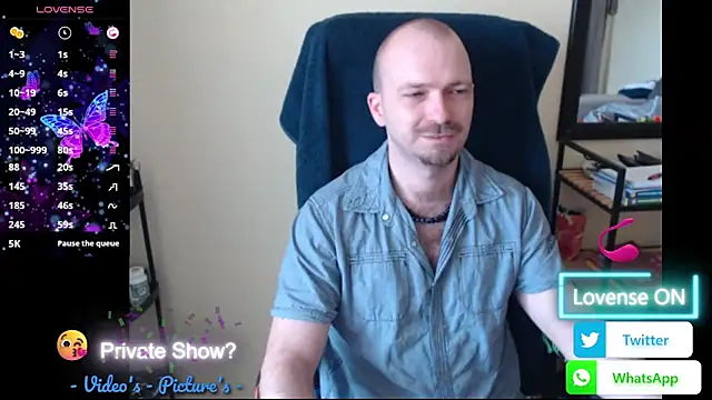 Show Webcam de RealManHaveHairy