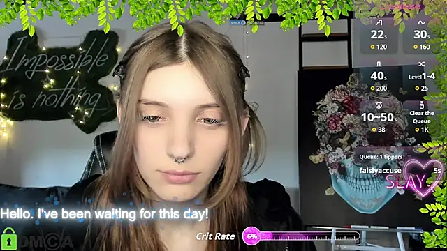 XXX chat uživo modela CherryBloom777