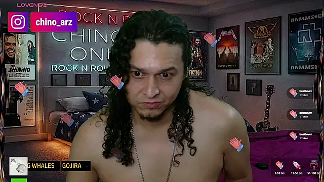 chino_roz 网络视讯表演