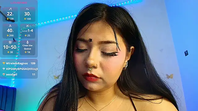 annie-russel élő XXX-chatje