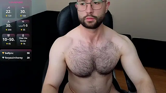 Show modela hairyncuteass na web-kameri