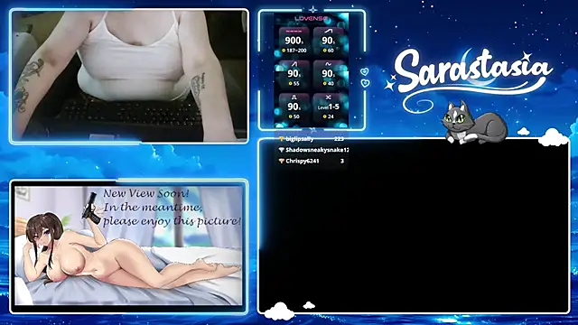Pokazy przed kamerką – Sarastasia417