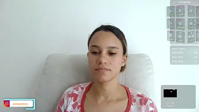 Chatroom XXX en direct de SamanthaWatson