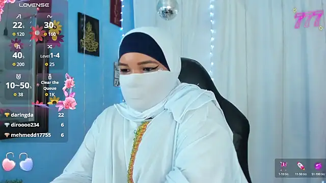 Show de webcam de Falak-Yasin