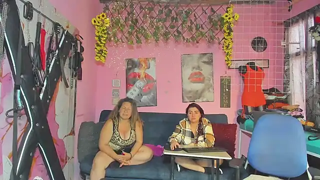 lesbiancuple: διαδικτυακό σόου στην κάμερα