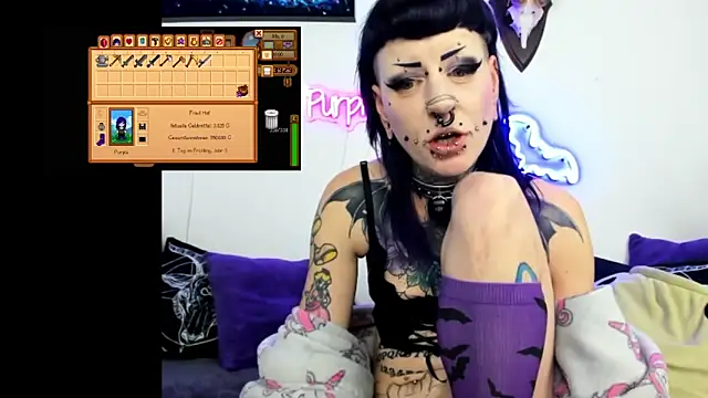 Purple_Coffin666 Adlı Modelin Canlı XXX Sohbeti