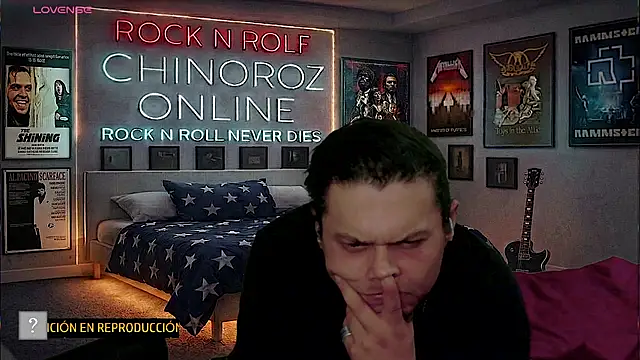 chino_roz 网络视讯表演