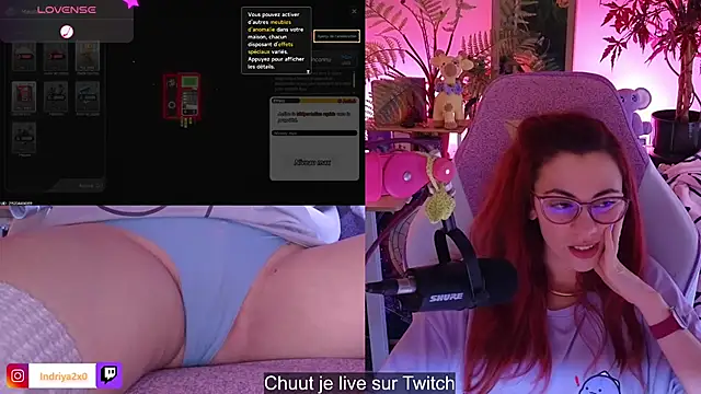 Chat +18 de Indriya2x0 ao vivo