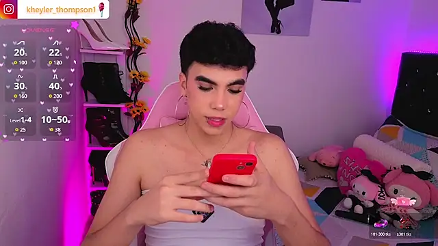 Show modela Kheyler_1 na web-kameri