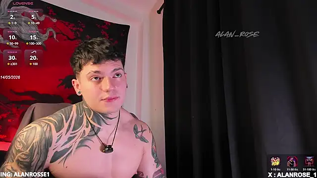 AlanRose01 网络视讯表演