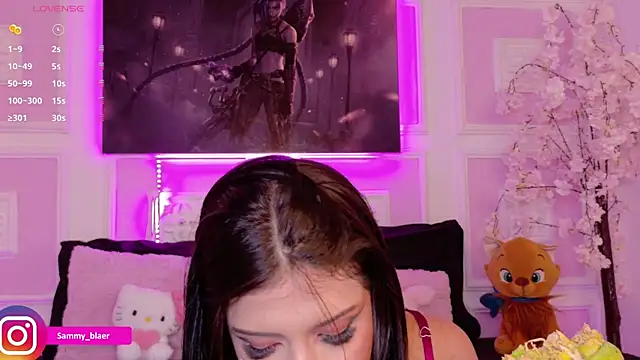 Chat XXX ao vivo de Sammyblaer