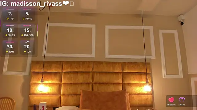 Chat XXX en directo de Madisson-Rivass