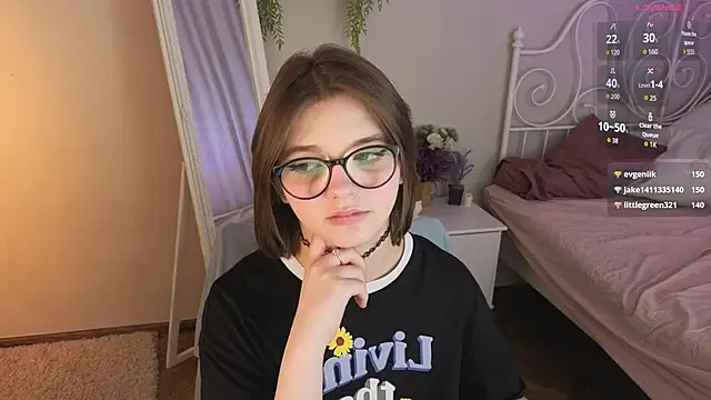 LetoriaNotley Adlı Modelin Web Kamerası Şovu