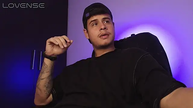 Show de BjornSteel na webcam