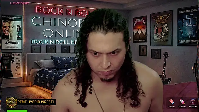 chino_roz webkamerás műsora