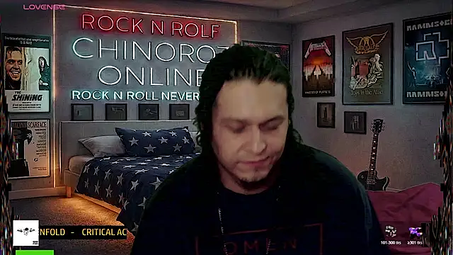 chino_roz webkamerás műsora