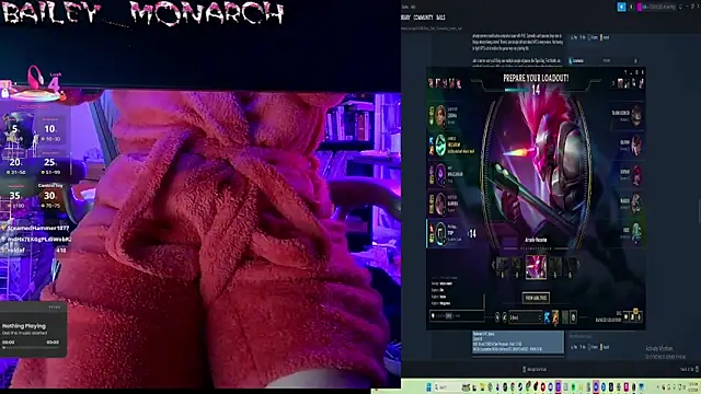 baileymonarch webkamerás műsora