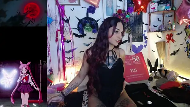Show de purplekattlyn na webcam