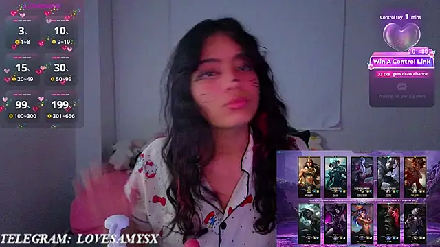 Chat XXX ao vivo de Lovelyamyy