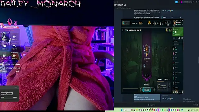 baileymonarch élő XXX-chatje