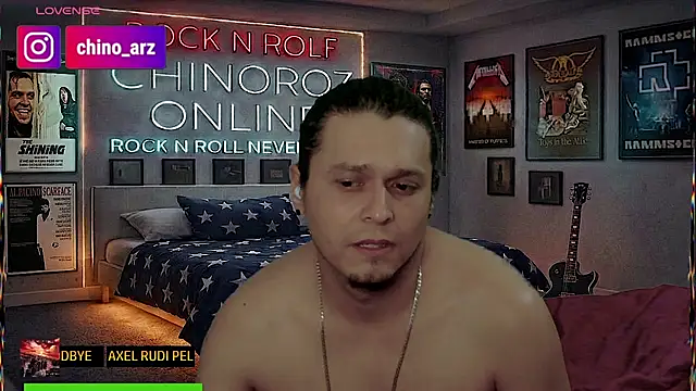 chino_roz Adlı Modelin Web Kamerası Şovu