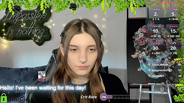 CherryBloom777 élő XXX-chatje