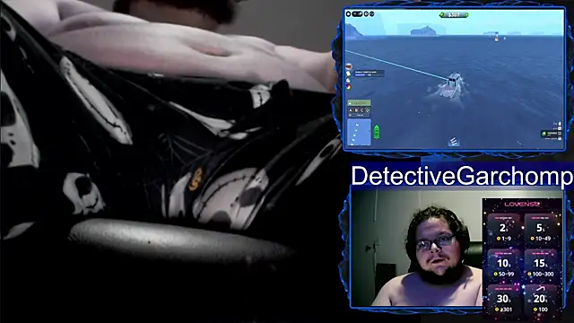 Show de DetChompy na webcam