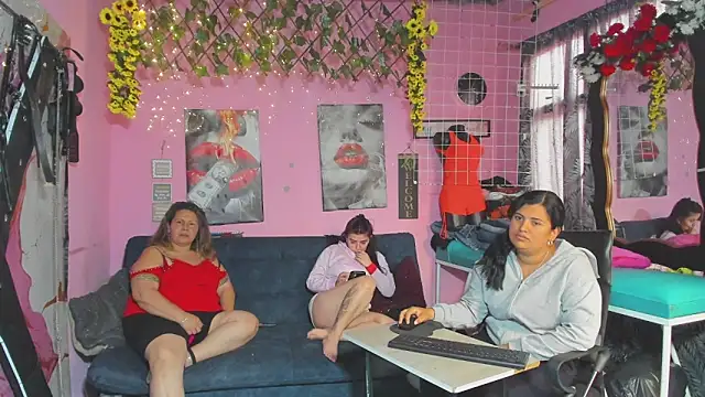 Pertunjukan Kamera Web lesbiancuple