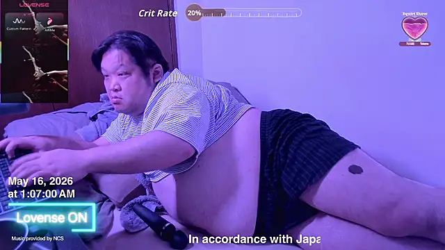ChubbyBEAR039のウェブカメラショー