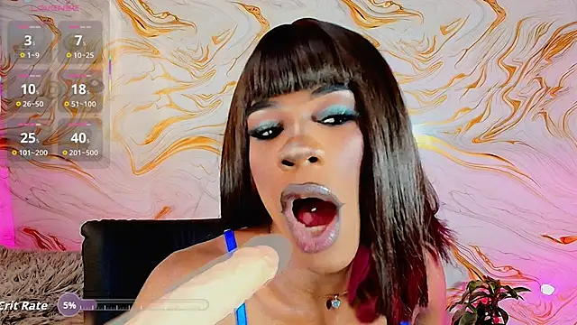 Živý XXX chat EbonyHansNight