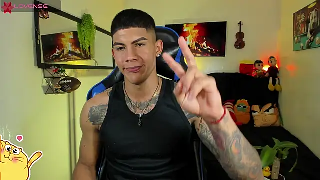 Pertunjukan Kamera Web Damian_latinxxx