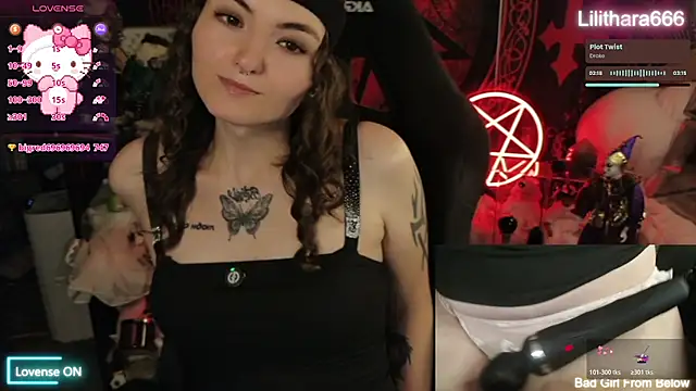 Chat +18 de Lilithara666 ao vivo