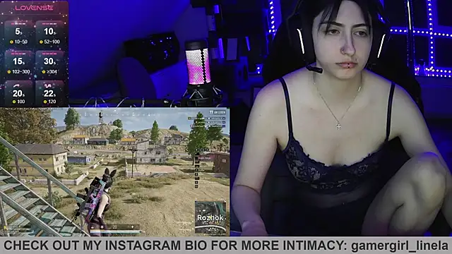 Gamergirl-Linela Webcam-Show