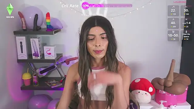 Show modela valentina_crtti na web-kameri