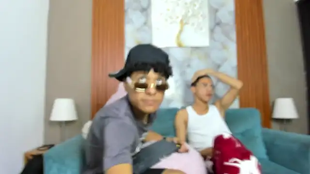 Show de THREE_BLACK na webcam