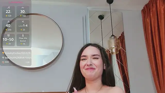 Show modela LuisaFaye na web-kameri