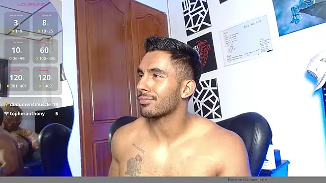 Show de webcam de romanpearce_