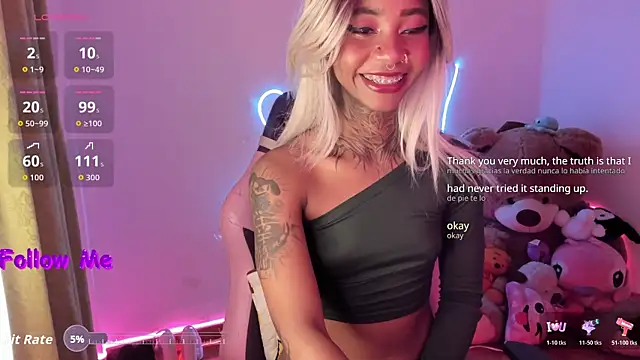 AshantiiSweet Adlı Modelin Web Kamerası Şovu