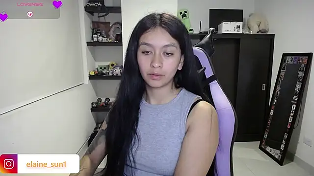 elaine_sun1 élő XXX-chatje