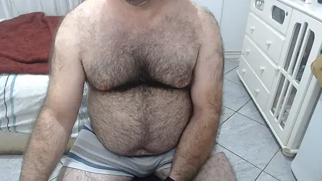 Show de MysterBearMG na webcam