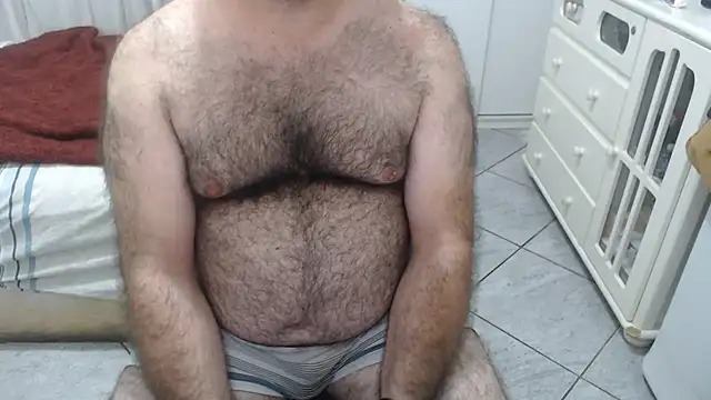 Show de MysterBearMG na webcam