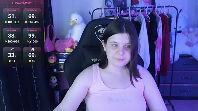 AmyVibess élő XXX-chatje