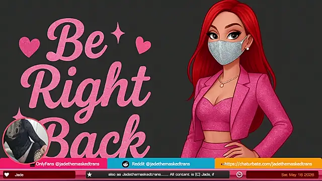 jadethemaskedtrans 웹캠 쇼