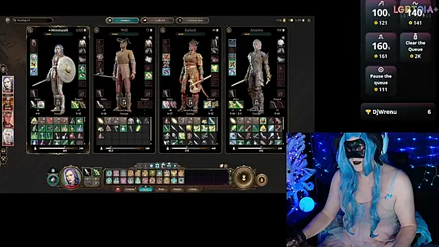 StarshineMoonspark 웹캠 쇼