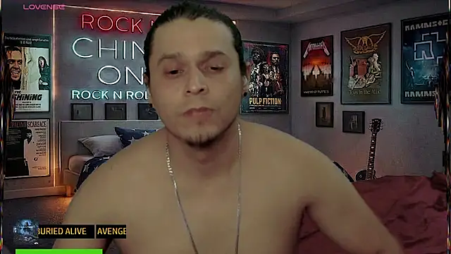 chino_roz webkamerás műsora