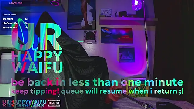 Czat XXX na żywo – urhappywaifu