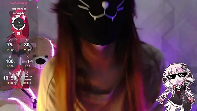 llonaMask Pertunjukan Webcam